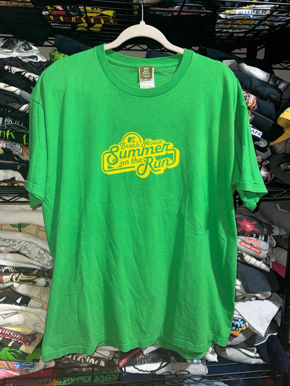 Vintage 2004 MTV Beach House Summer On The Run Concert Shirt Size Xl